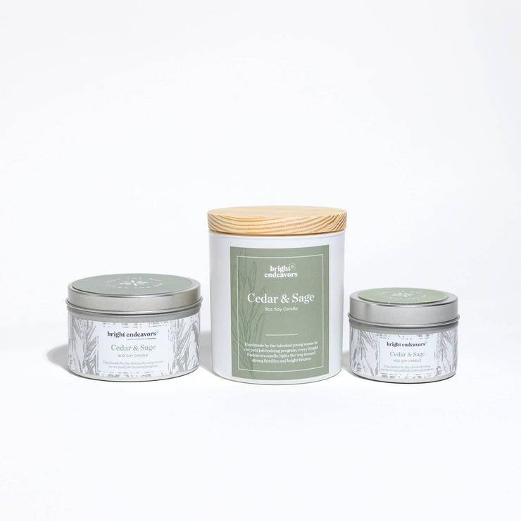 New! Cedar & Sage: 4oz