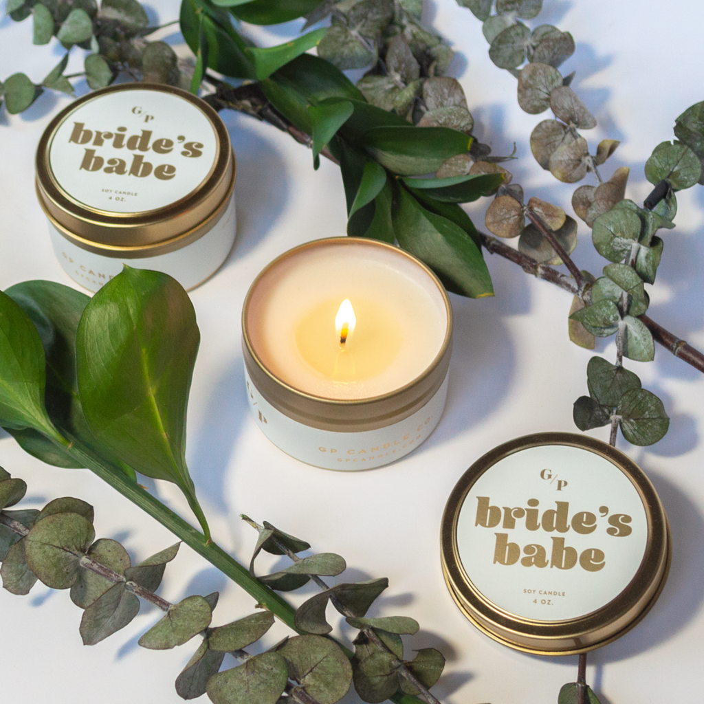 Bride's Babe Just Because 4 oz. Candle Tin