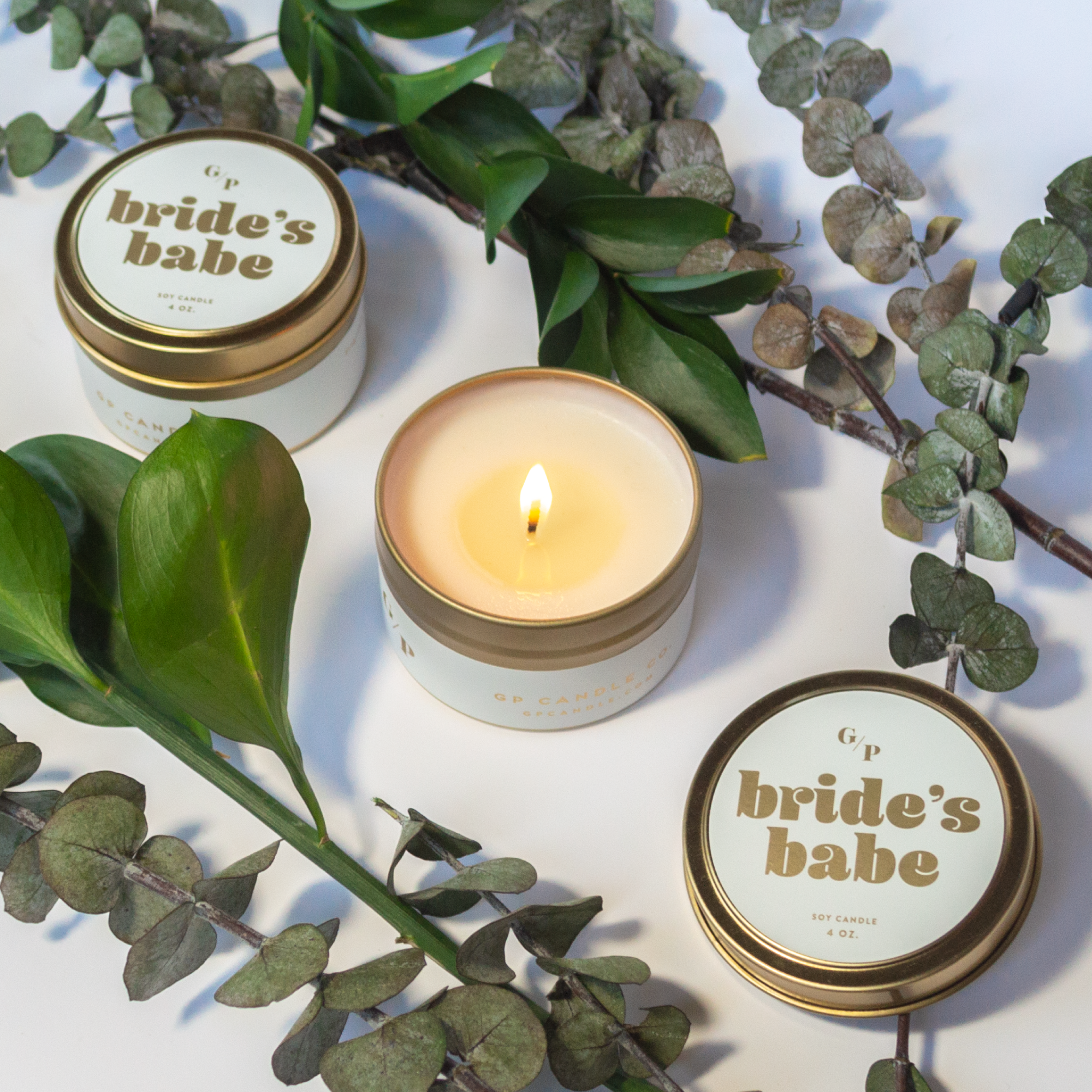 Bride's Babe Just Because 4 oz. Candle Tin