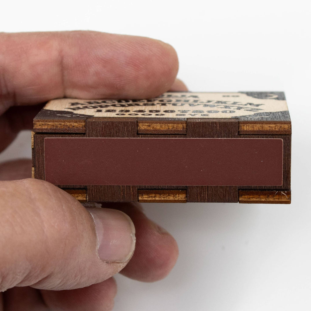 Wooden Matchbox • Ouija Board Matches • Candle Accessory