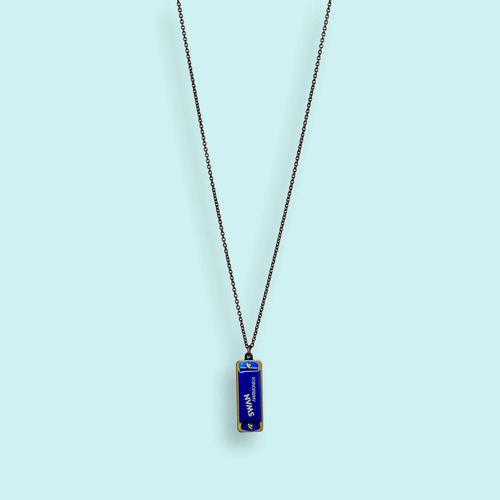 Harmonica Necklace, Available in three colors