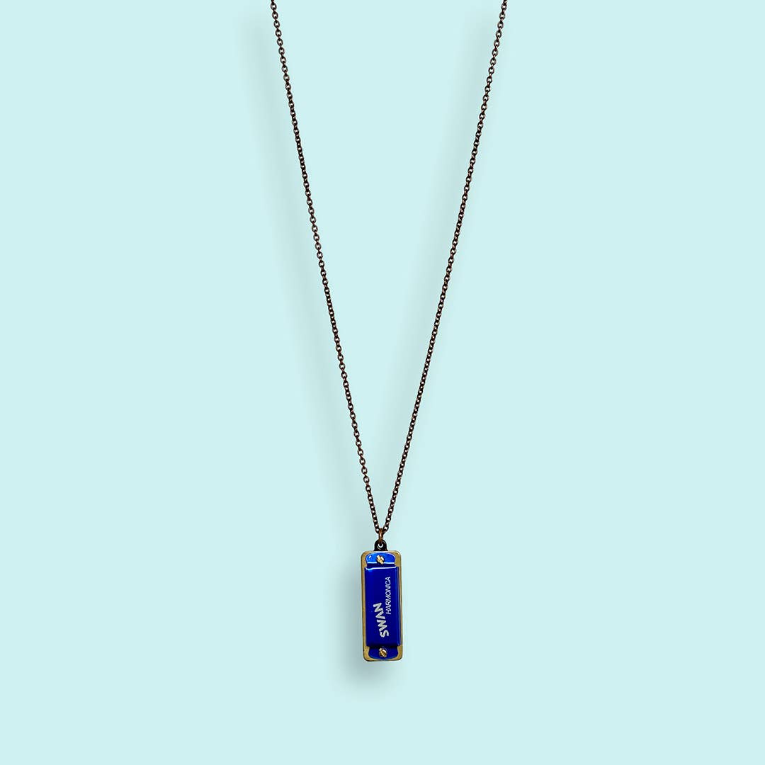Harmonica Necklace, Available in three colors