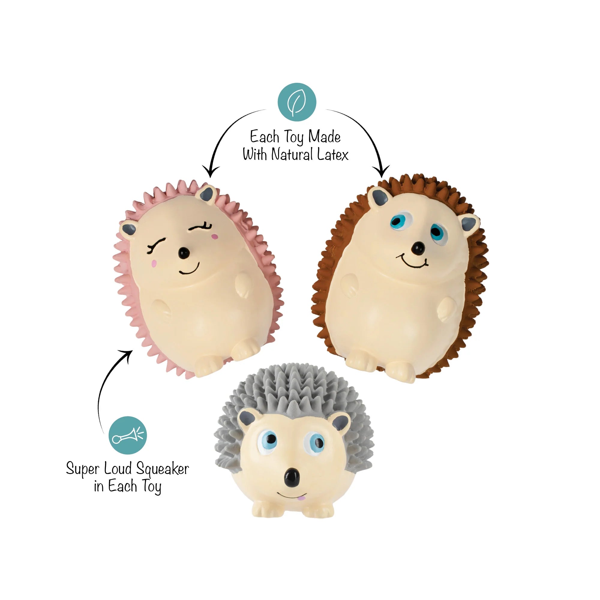 ON A ROLL MINI LATEX TOY SET OF 3