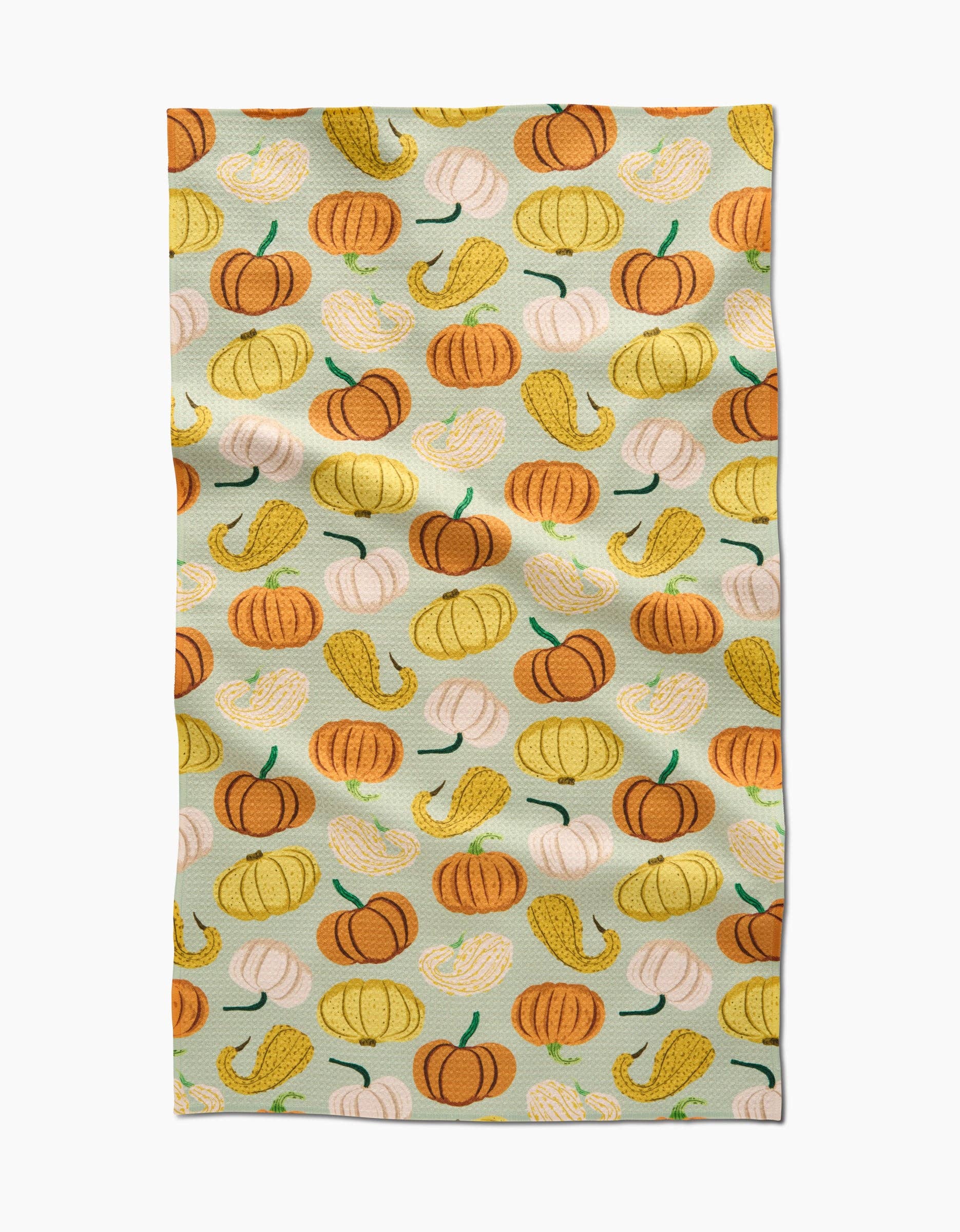 Pumpkins And Gourds Tea Towel