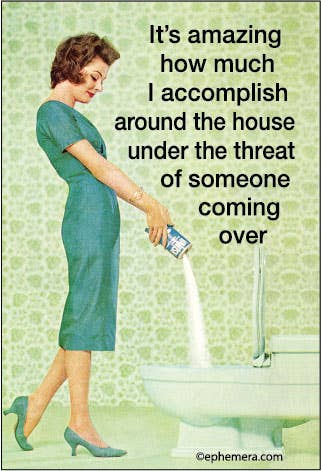 MAGNET: It's amazing how much I accomplish around the