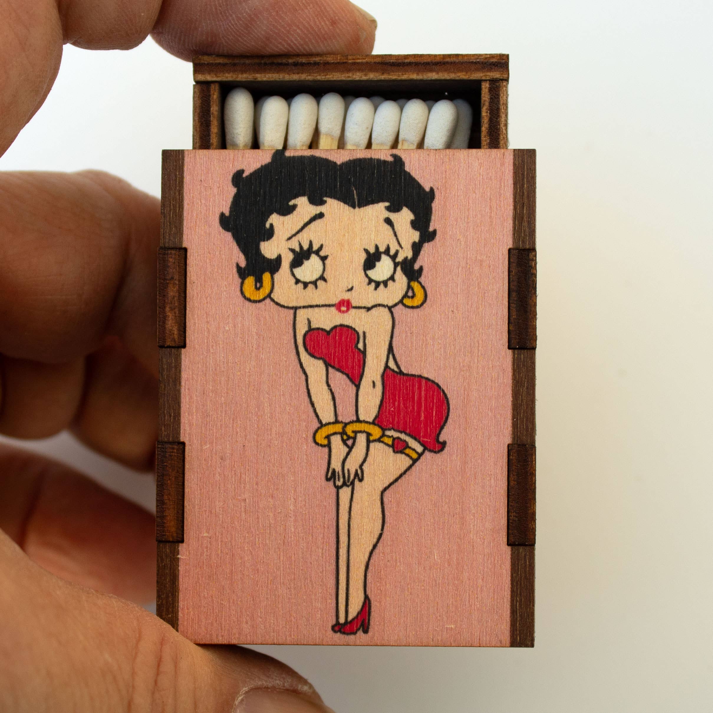 Matches • Movie Classic Wooden Matchbox  • Candle Accessory