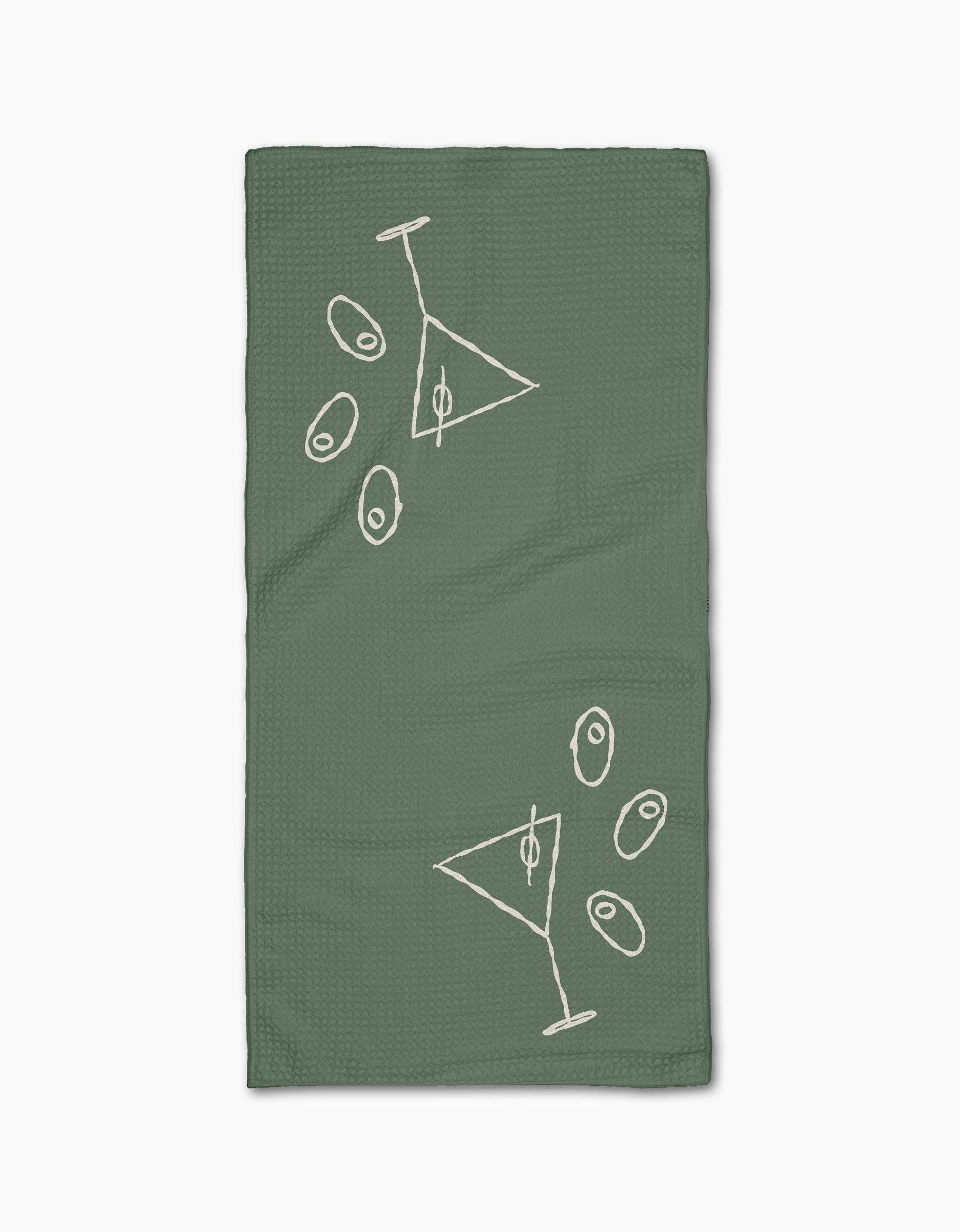 Shaken Not Stirred Bar Towel