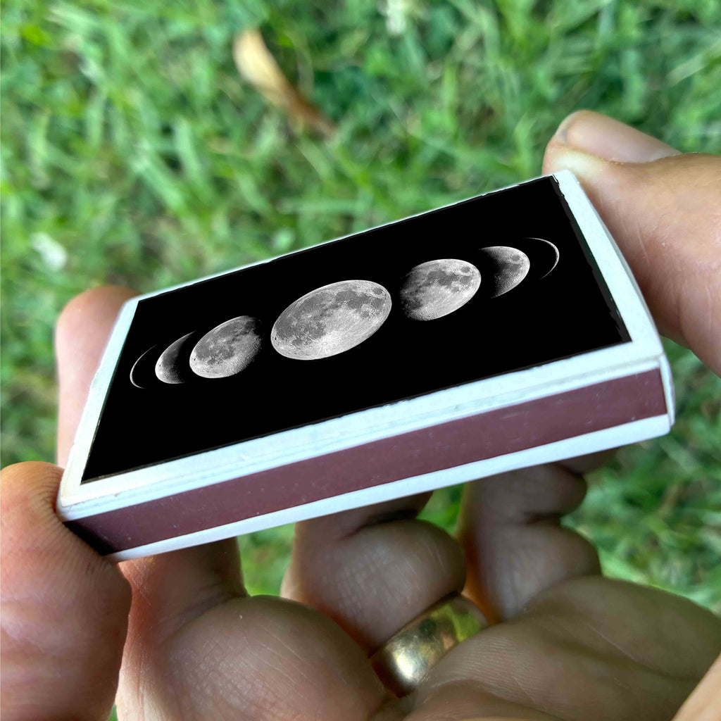 Matches • Moon Phases • Home Decor for Candles and Incense