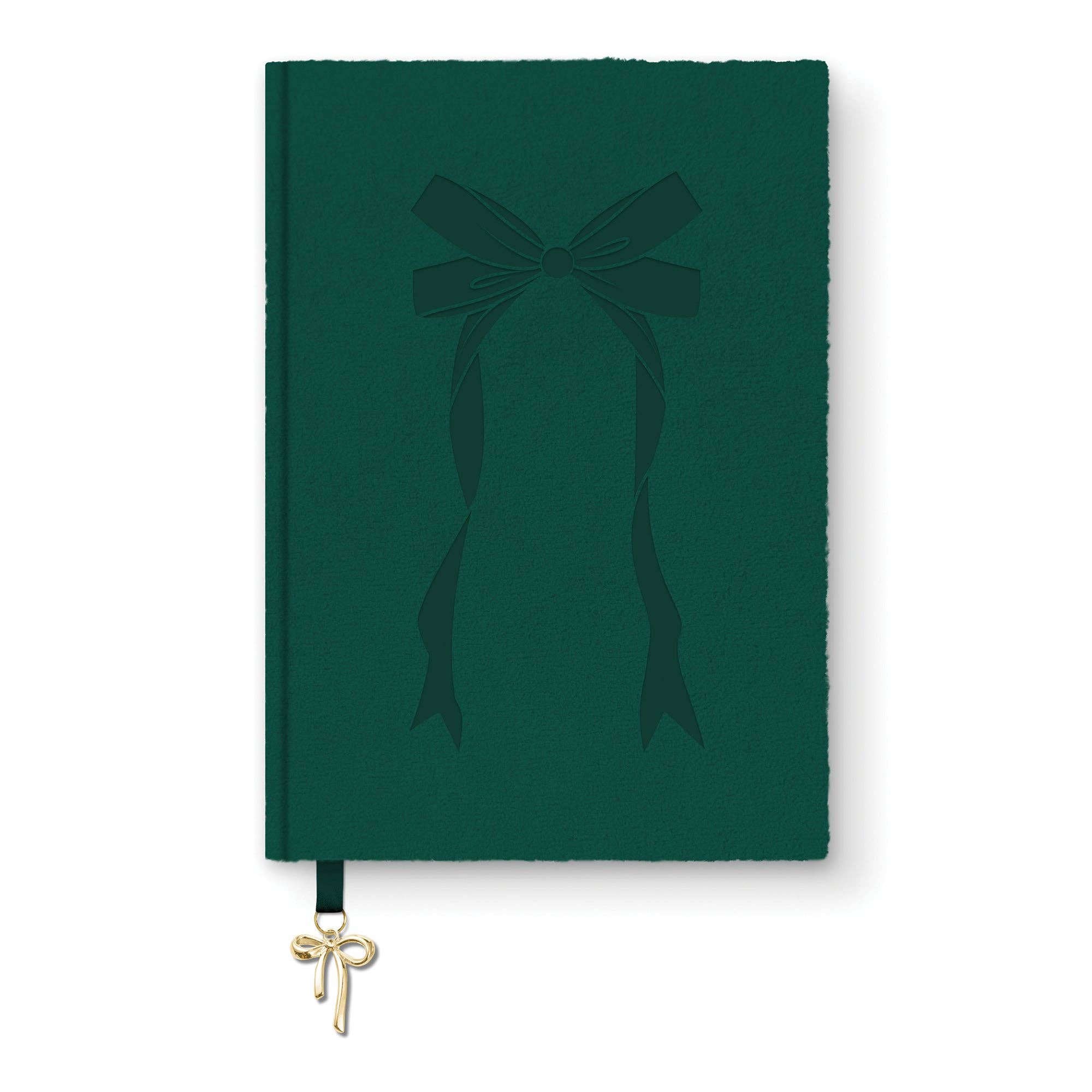 Forest Green Bow Olivia Journal