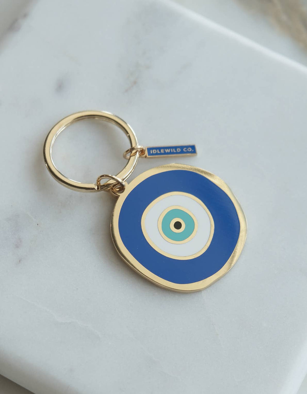 Enamel Keychain | Evil Eye