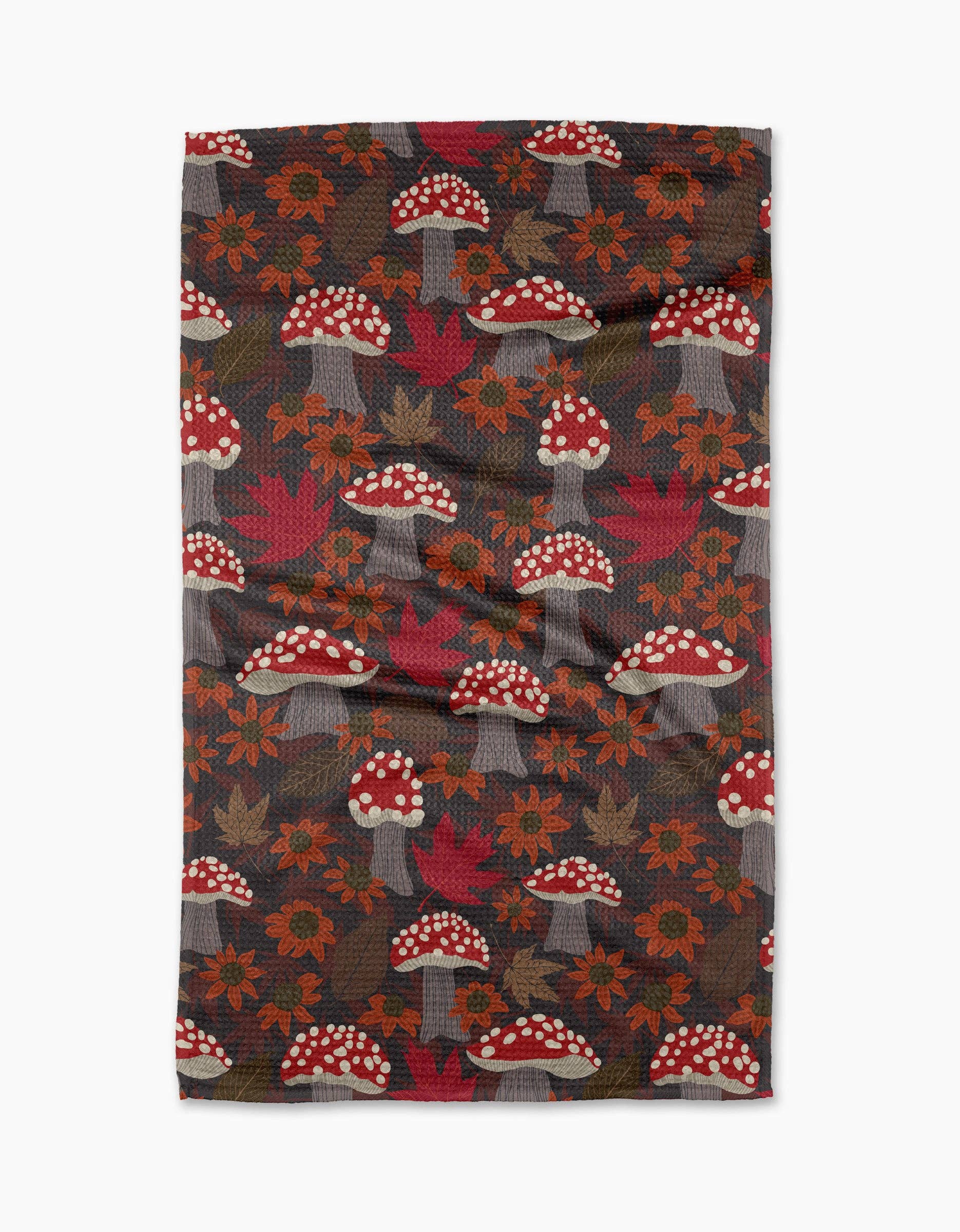 Mushroom Forest Tea Towel