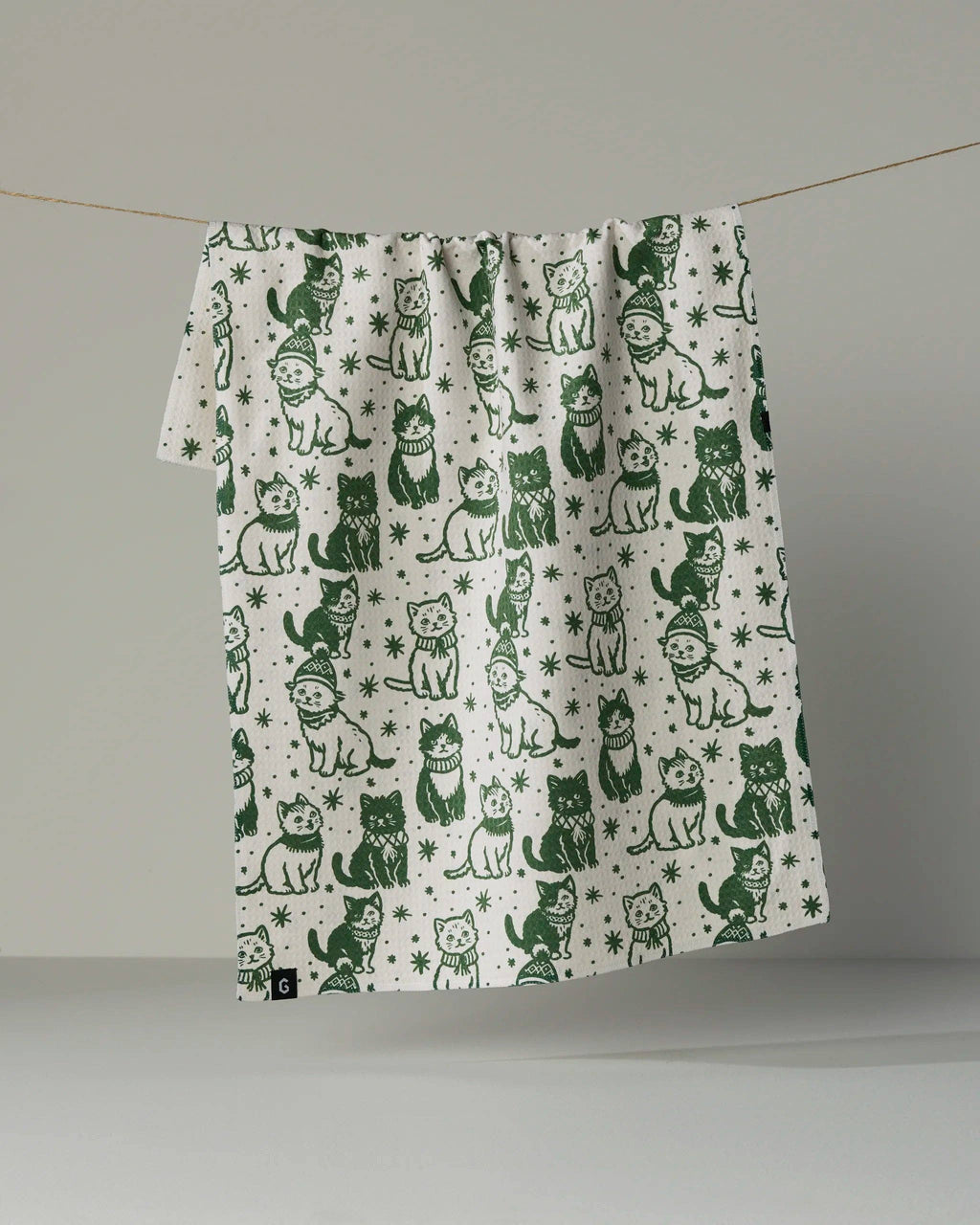 Cozy Kittens Luxe Kitchen Towel - Holiday 2026