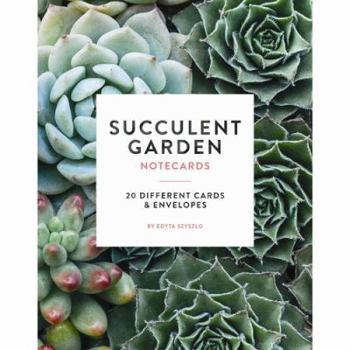 Succulent Garden Notecards (Photography Notecards, Cards for Plant Lovers...