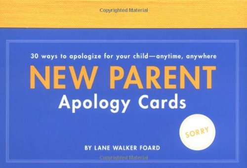New Parent Apology Cards