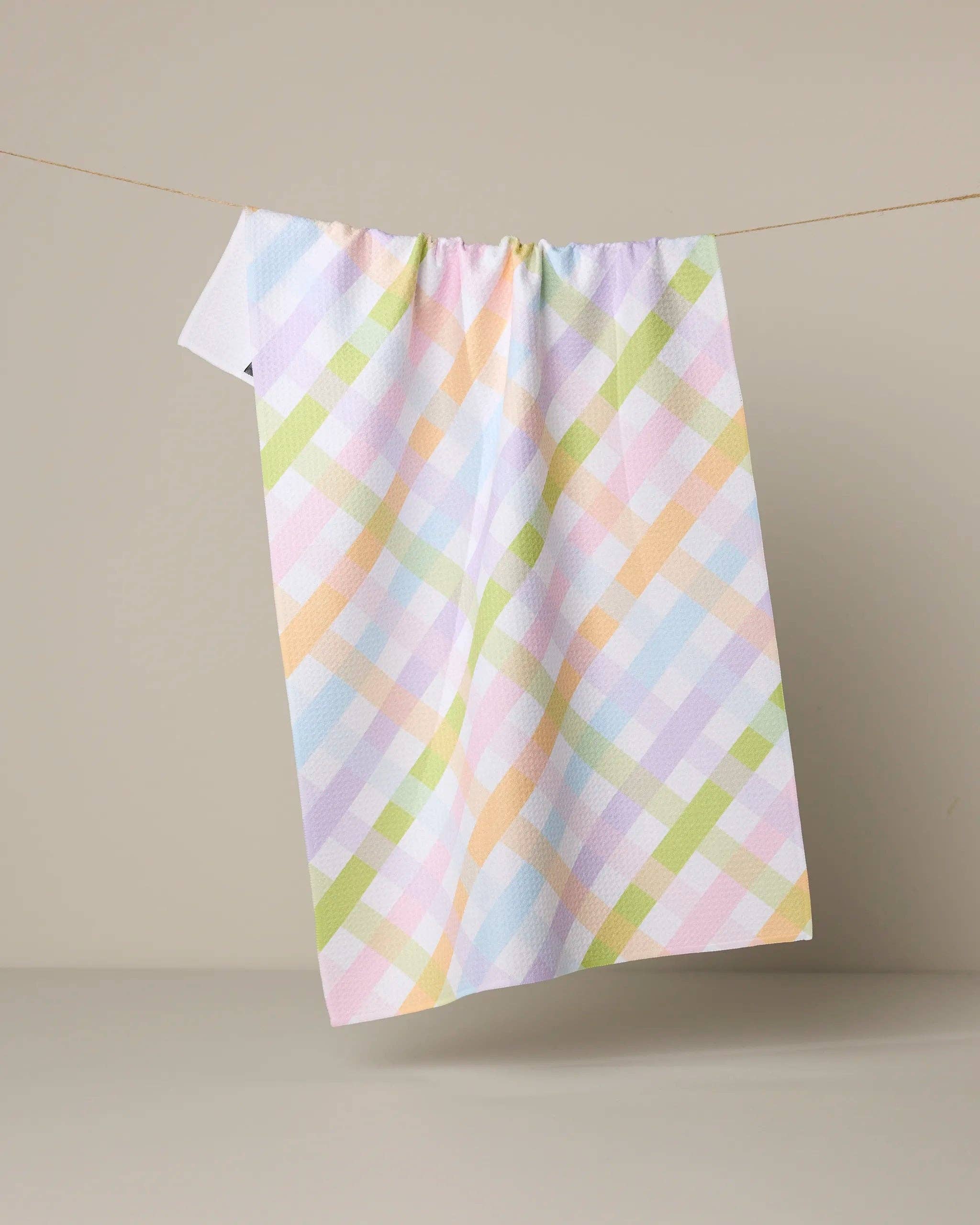 Spring Basket Tea Towel