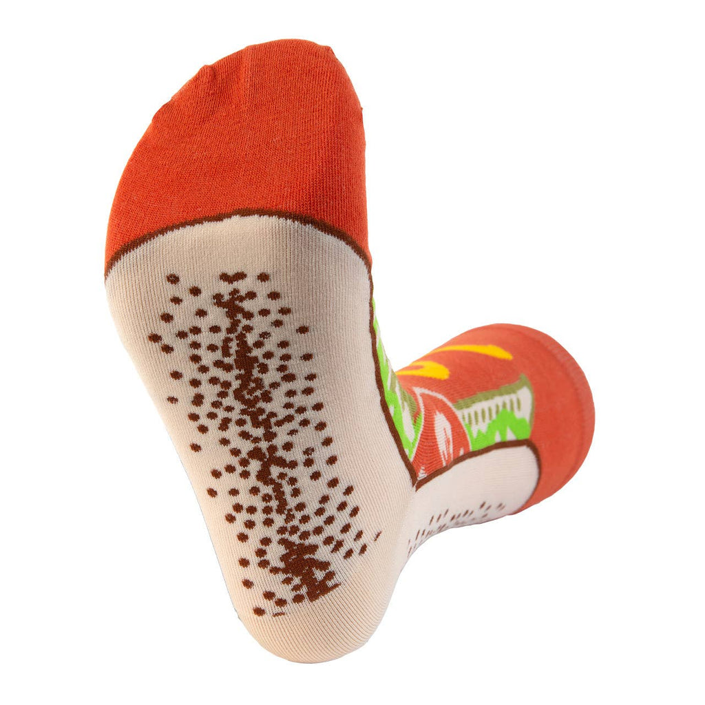 Chicago Style Hot Dog Socks: S