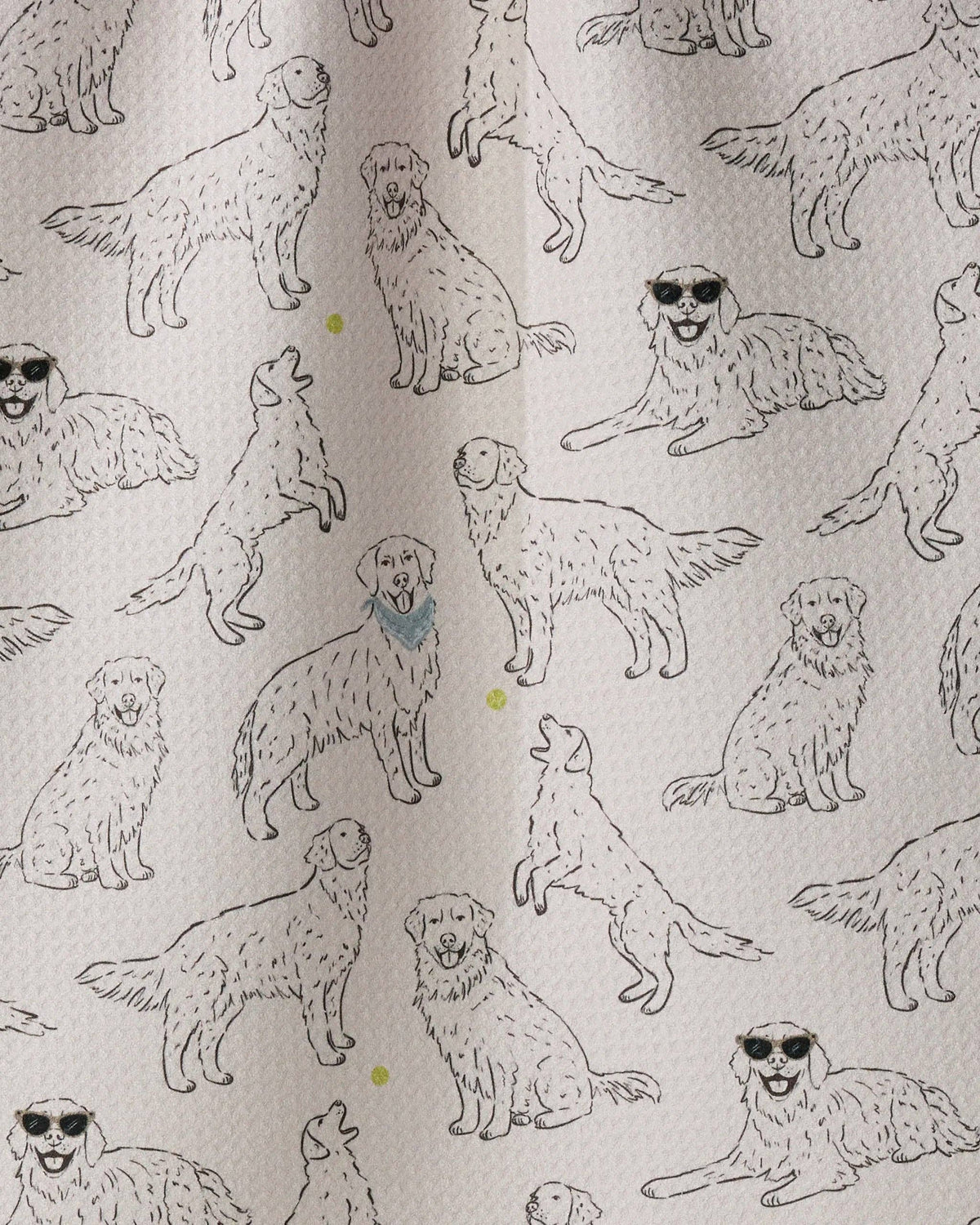 Golden Gang Tea Towel