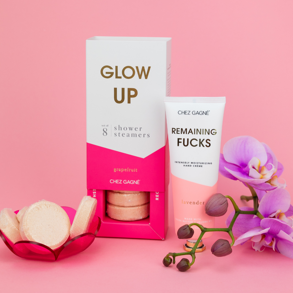 Glow Up - Aromatherapy Shower Steamers - Grapefruit - Set of 8