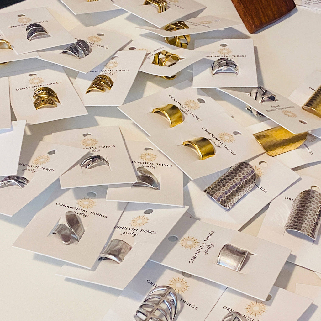 Silver Line Ring: Carded