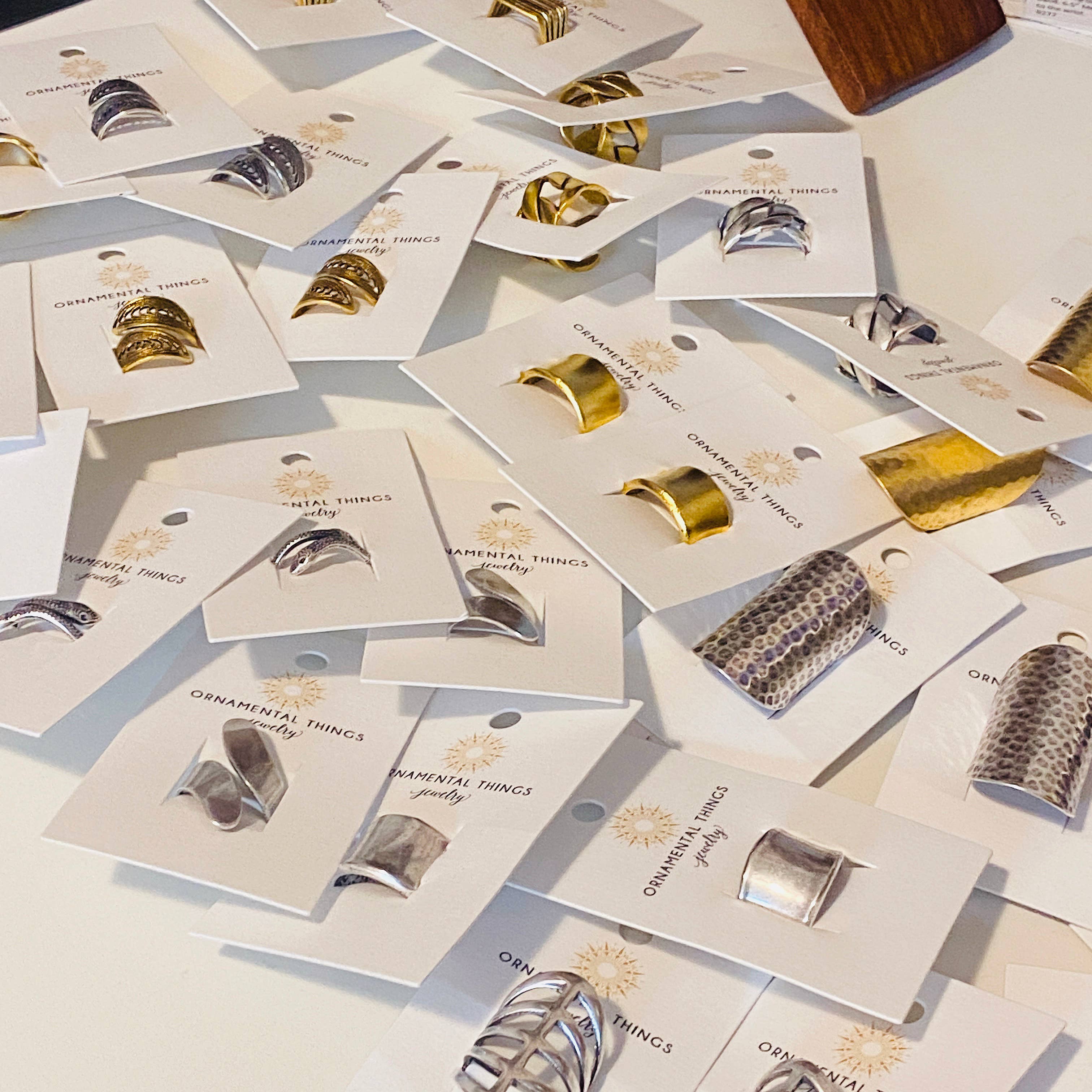 Silver Line Ring: Carded