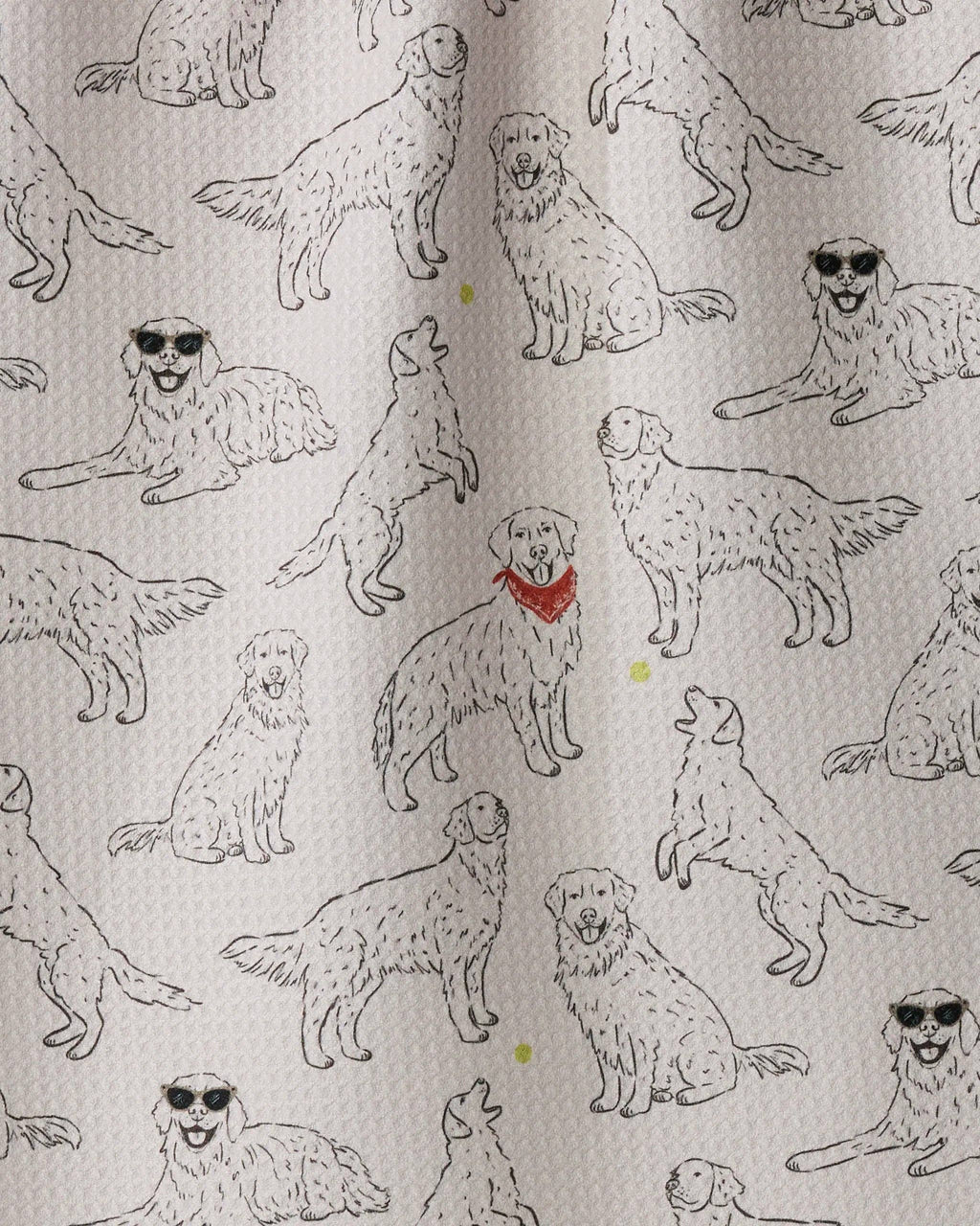 Golden Gang Tea Towel