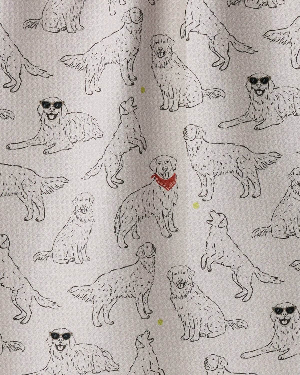 Golden Gang Tea Towel