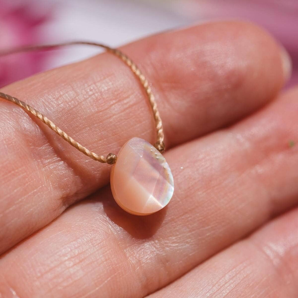 Heart of Pink Shell Luxe Necklace for She Rises