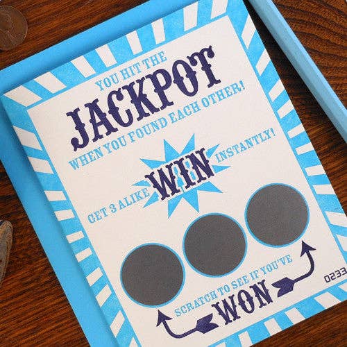 Wedding Scratch Off Ticket