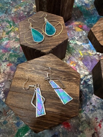 BYOB Stained Glass Earring Making Class- Thursday Nov 19th 6:00-8:00pm