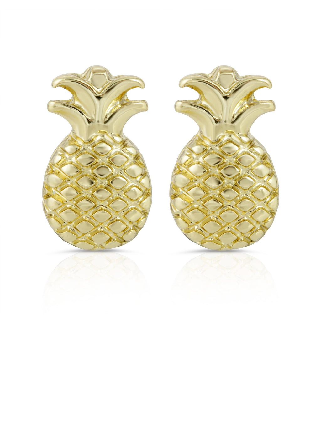 New Moon Gold Earrings - SWEET/PINEAPPLE