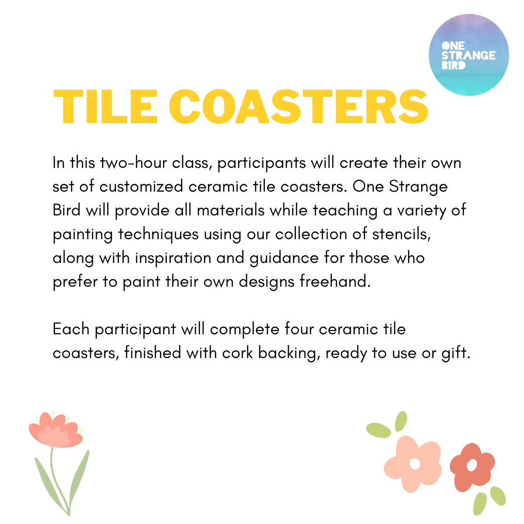 Tile Coasters Workshop