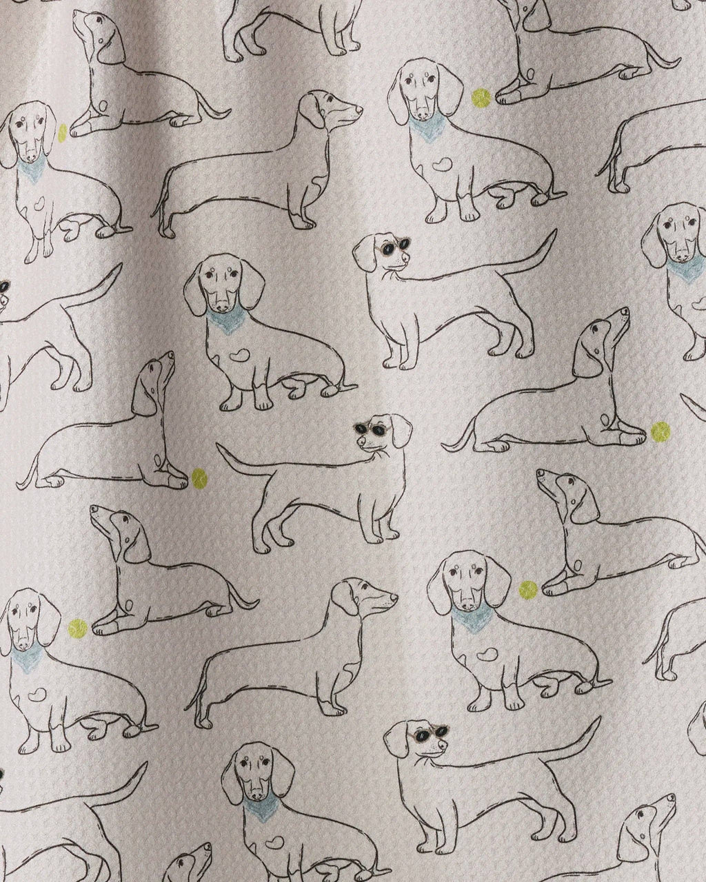 Doxie Pals Tea Towel