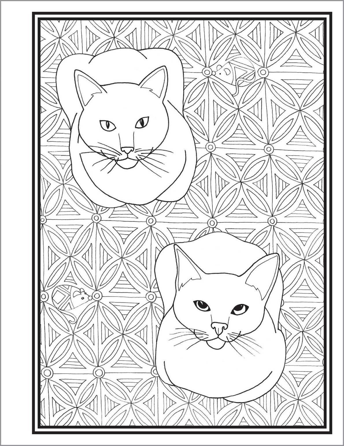 Butts, Bleps, and Beans Cat Coloring Book