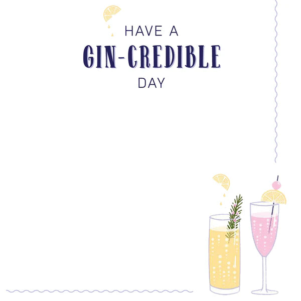 Celebrations Be Gin Greeting Card