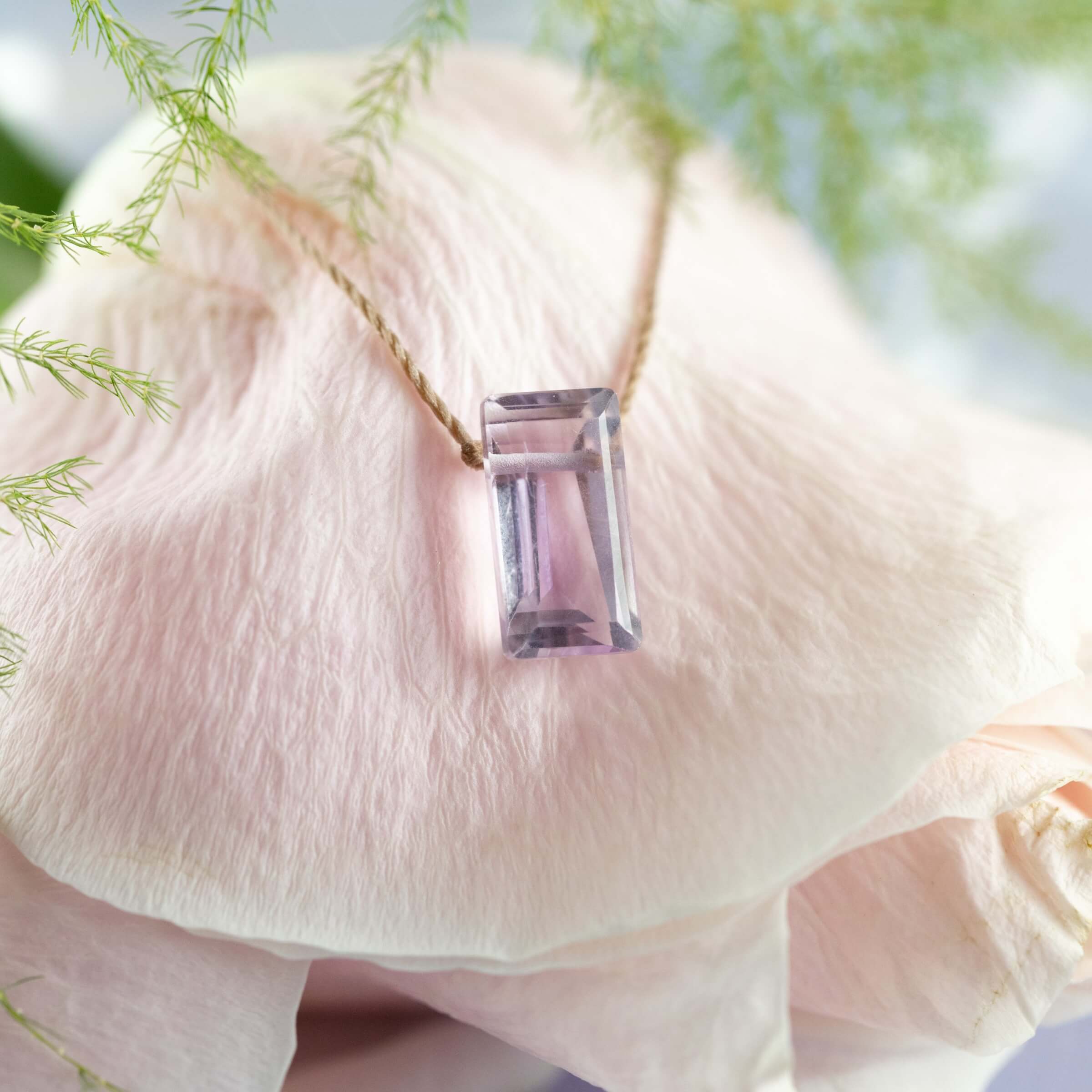 Amethyst Refined Necklace for Fearless