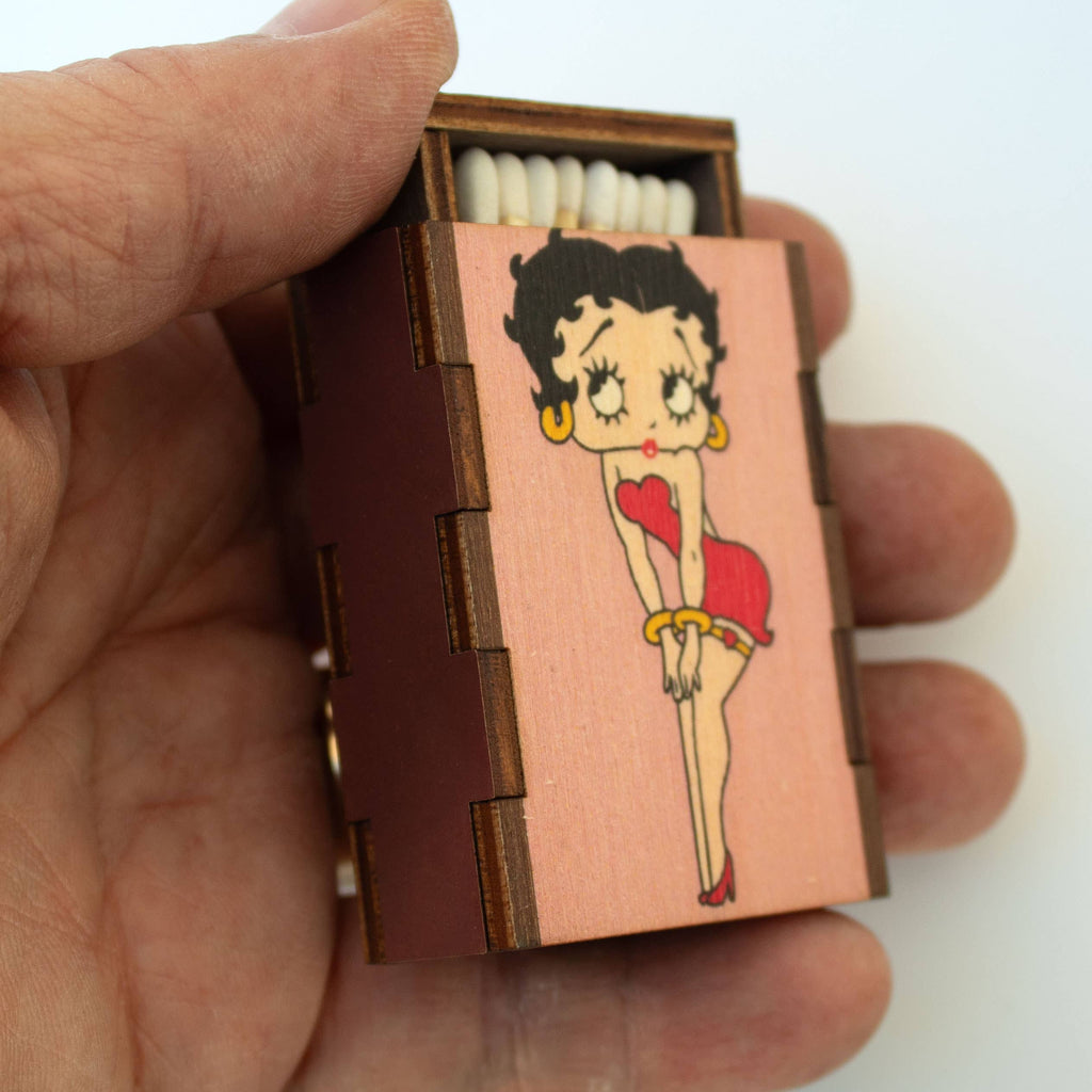 Matches • Movie Classic Wooden Matchbox  • Candle Accessory