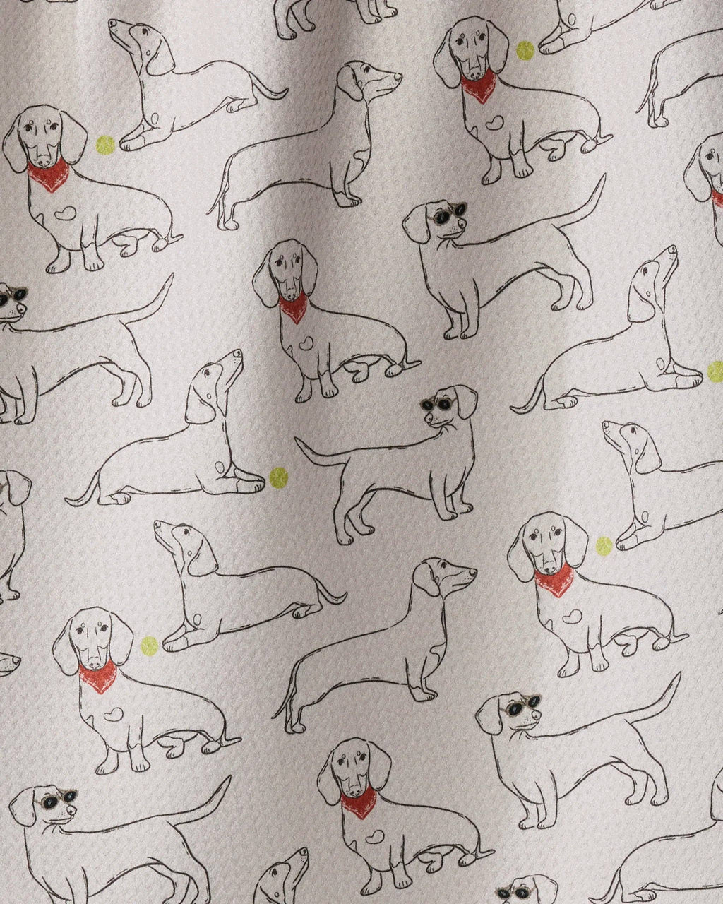 Doxie Pals Tea Towel