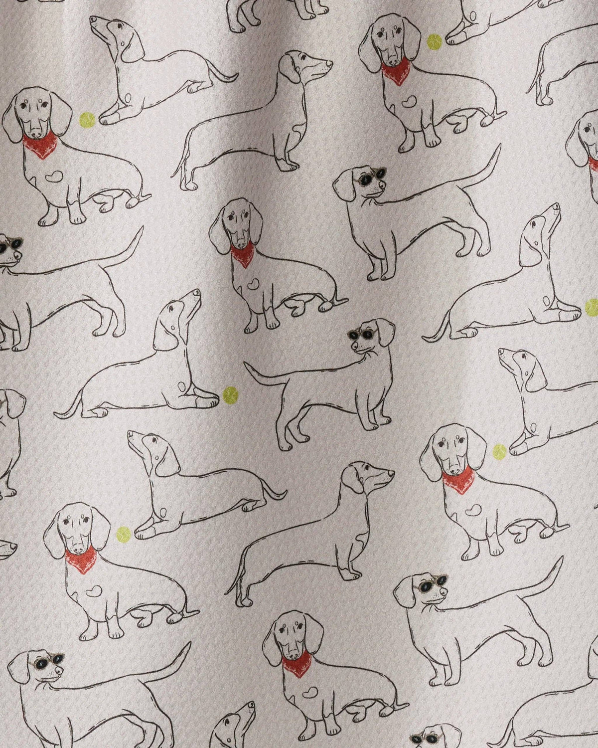 Doxie Pals Tea Towel