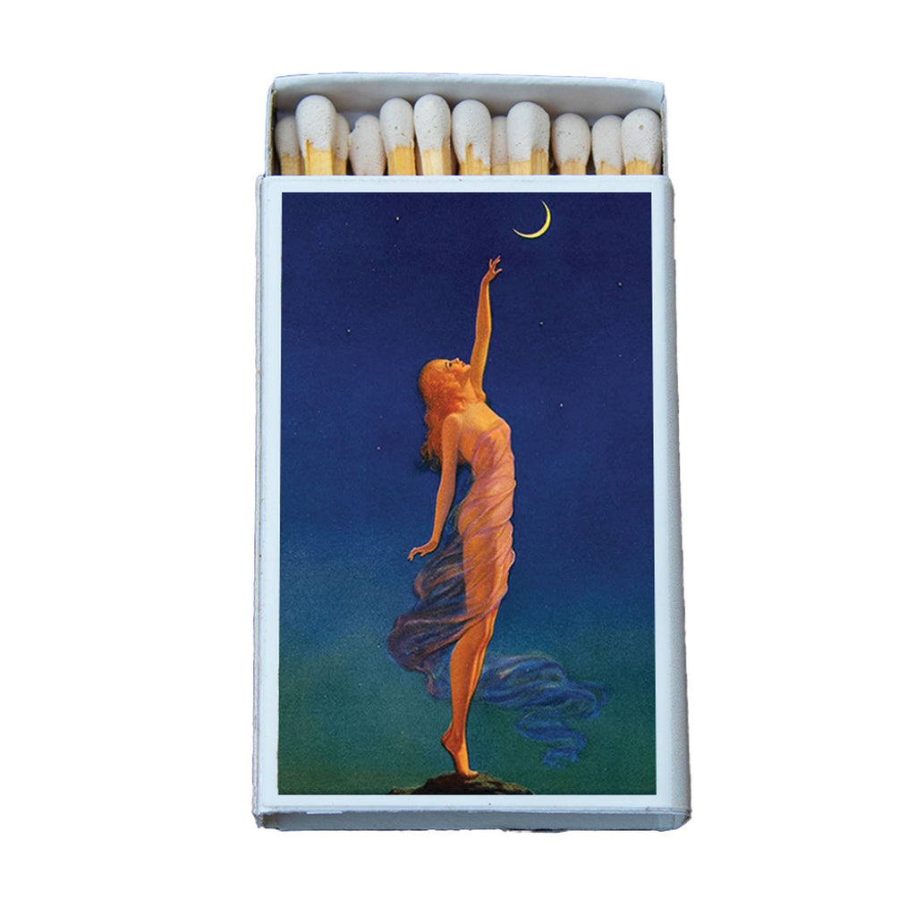 Matches • Art • Reach for the Moon • Home Decor for Candles