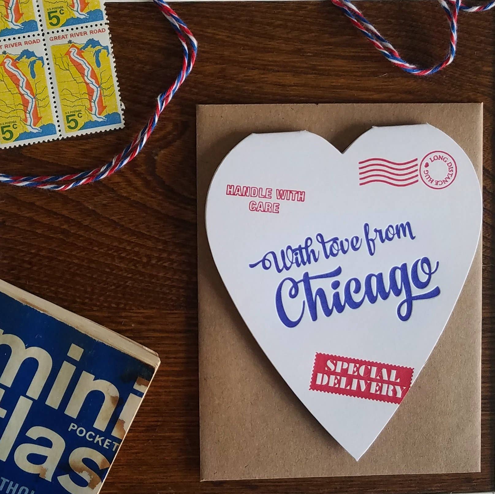 Special delivery heart from chicago