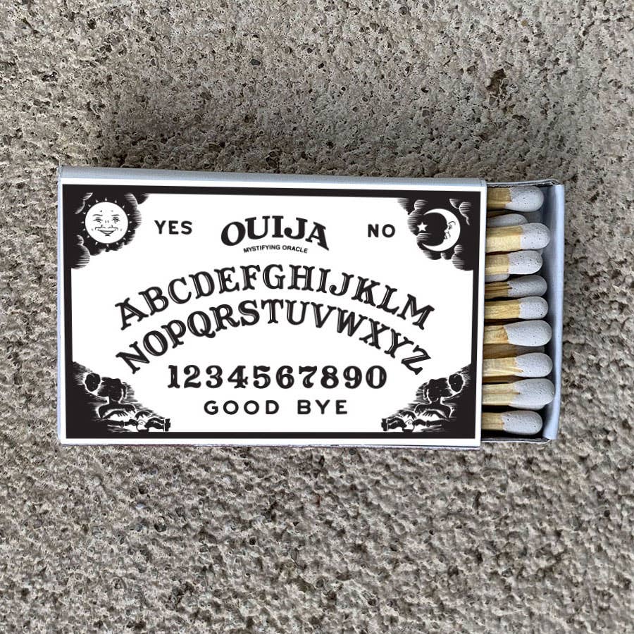 Ouija Board Matchboxes • Decorative Matches - Candle Acc