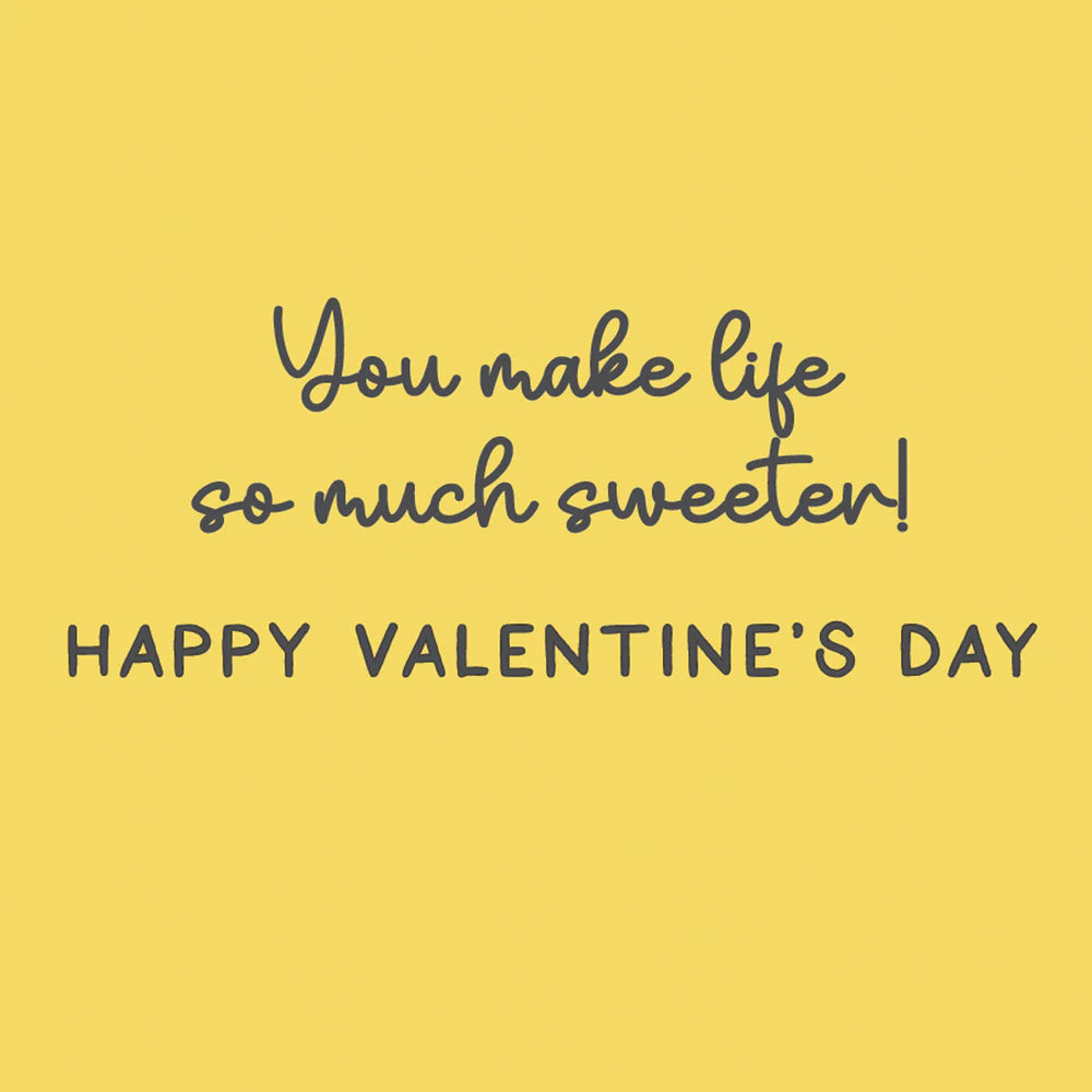 Honey Bear Valentine's Day Handmade Card