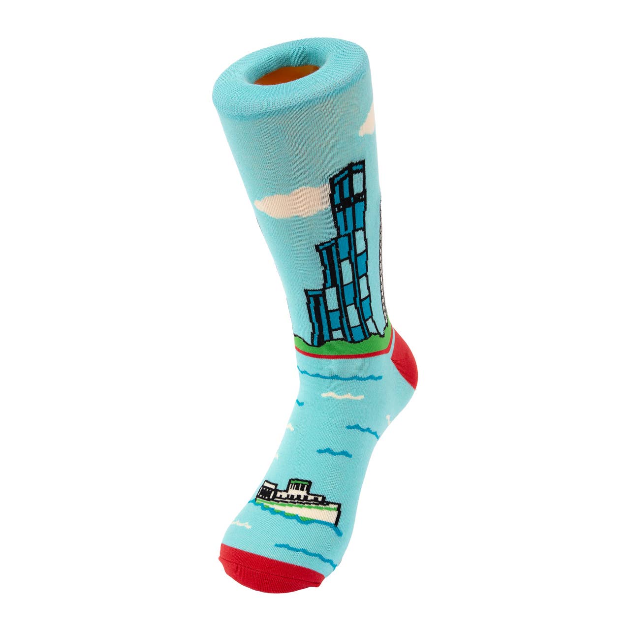 Chicago Skyline Dress Socks