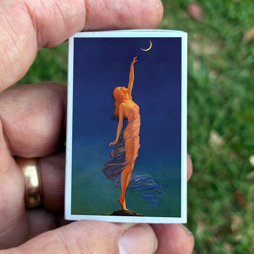 Matches • Art • Reach for the Moon • Home Decor for Candles