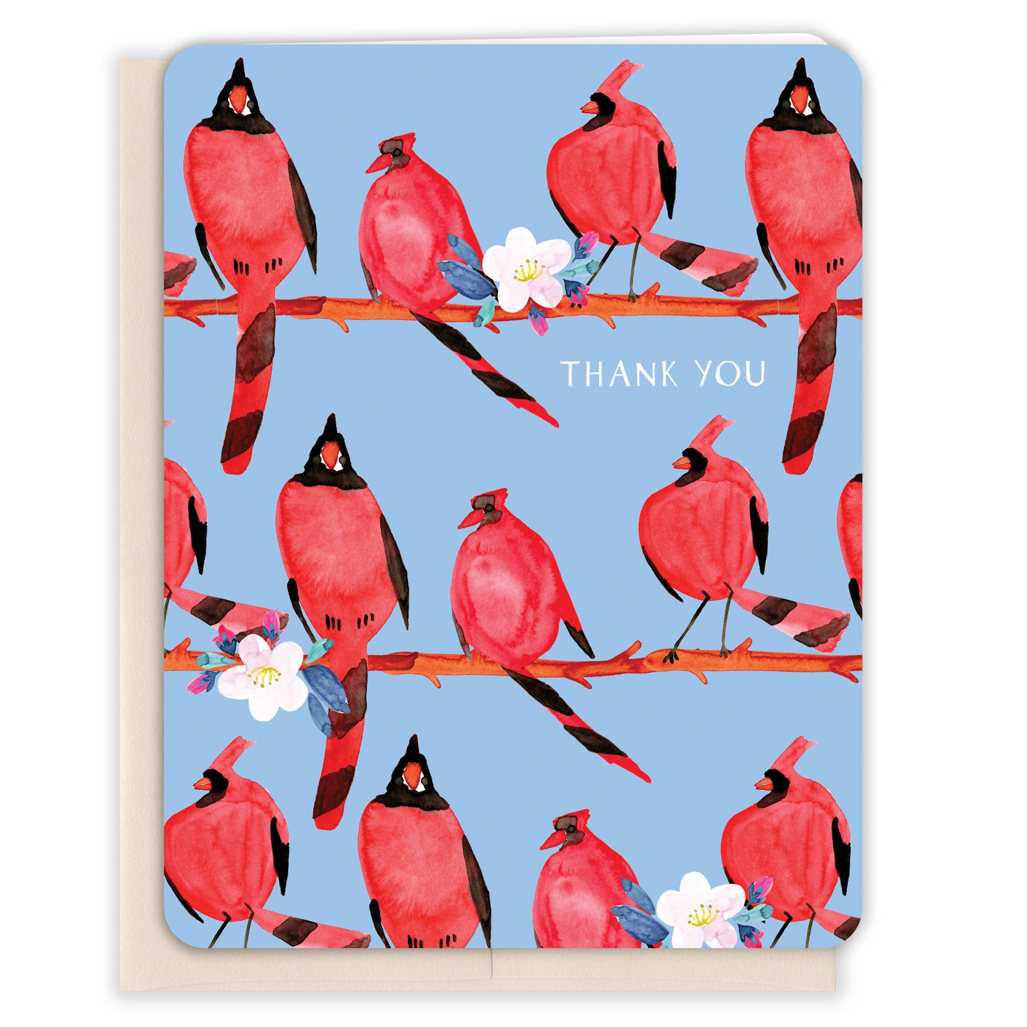 Thank You Cardinals Card