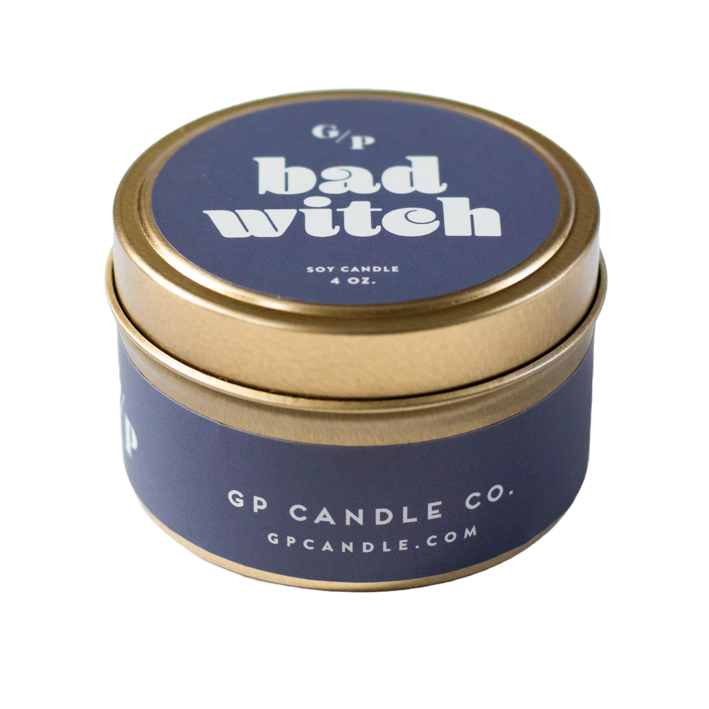 Bad Witch Just Because 4 oz. Candle Tin