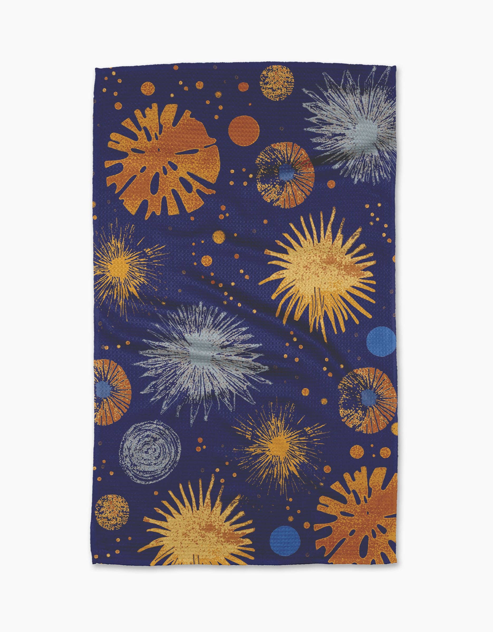 Bursting Skies Blue Tea Towel