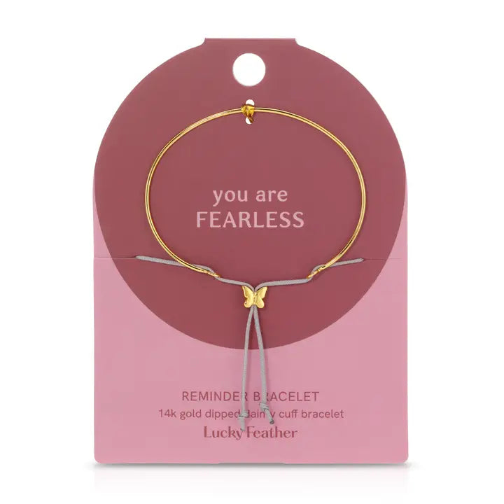 Lucky Feather Reminder Bracelets