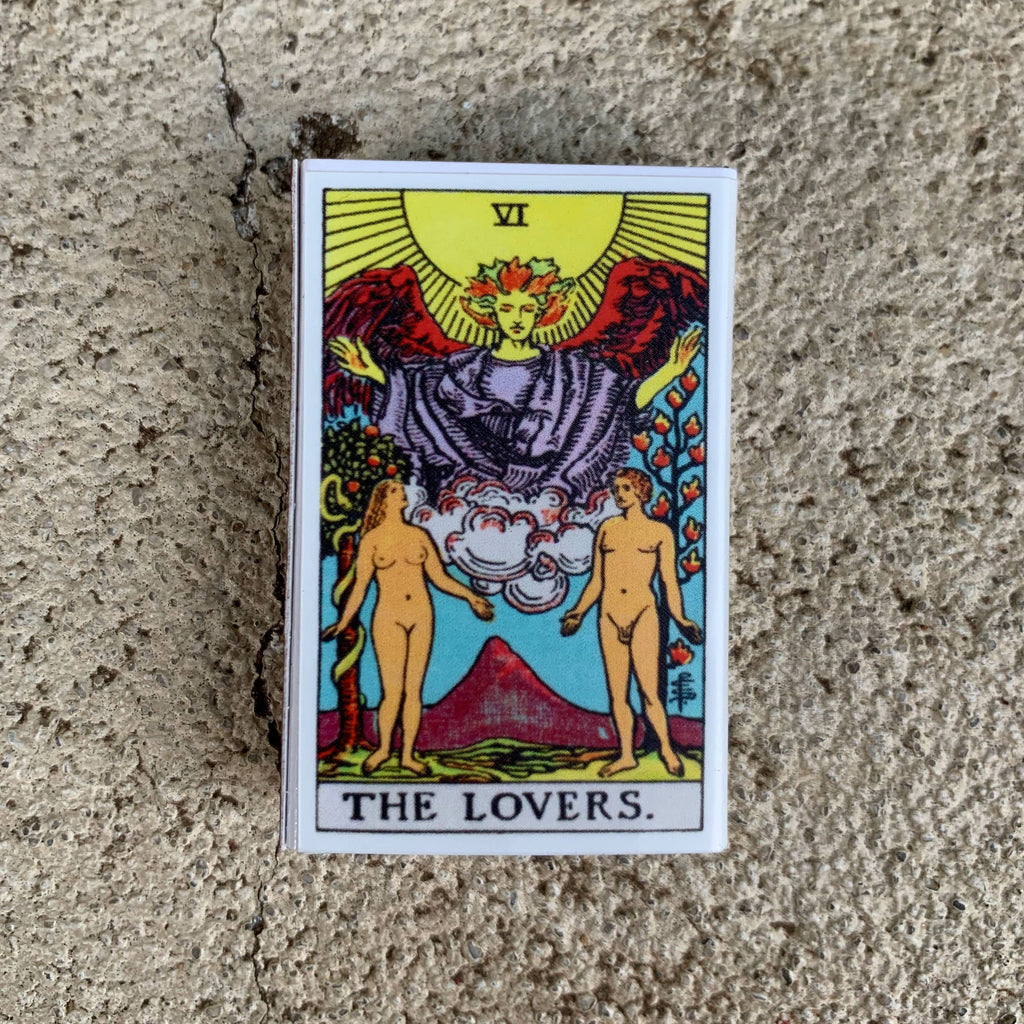 Tarot Matchbox - The Lovers • Accessories for your candles