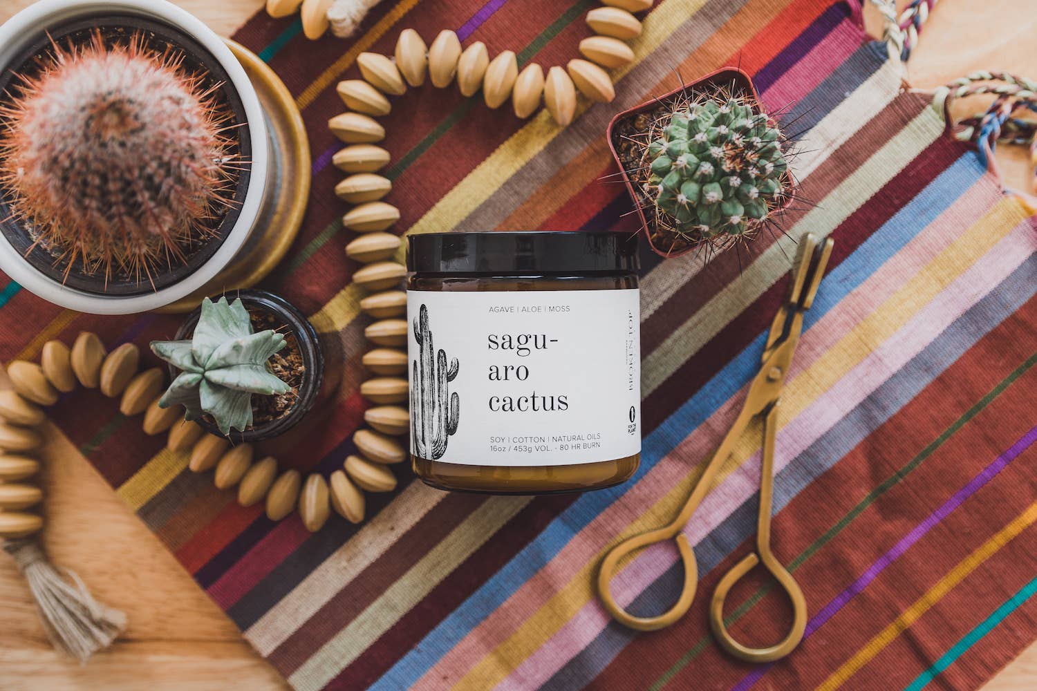 Natural Soy Candle - Saguaro Cactus - 16 oz